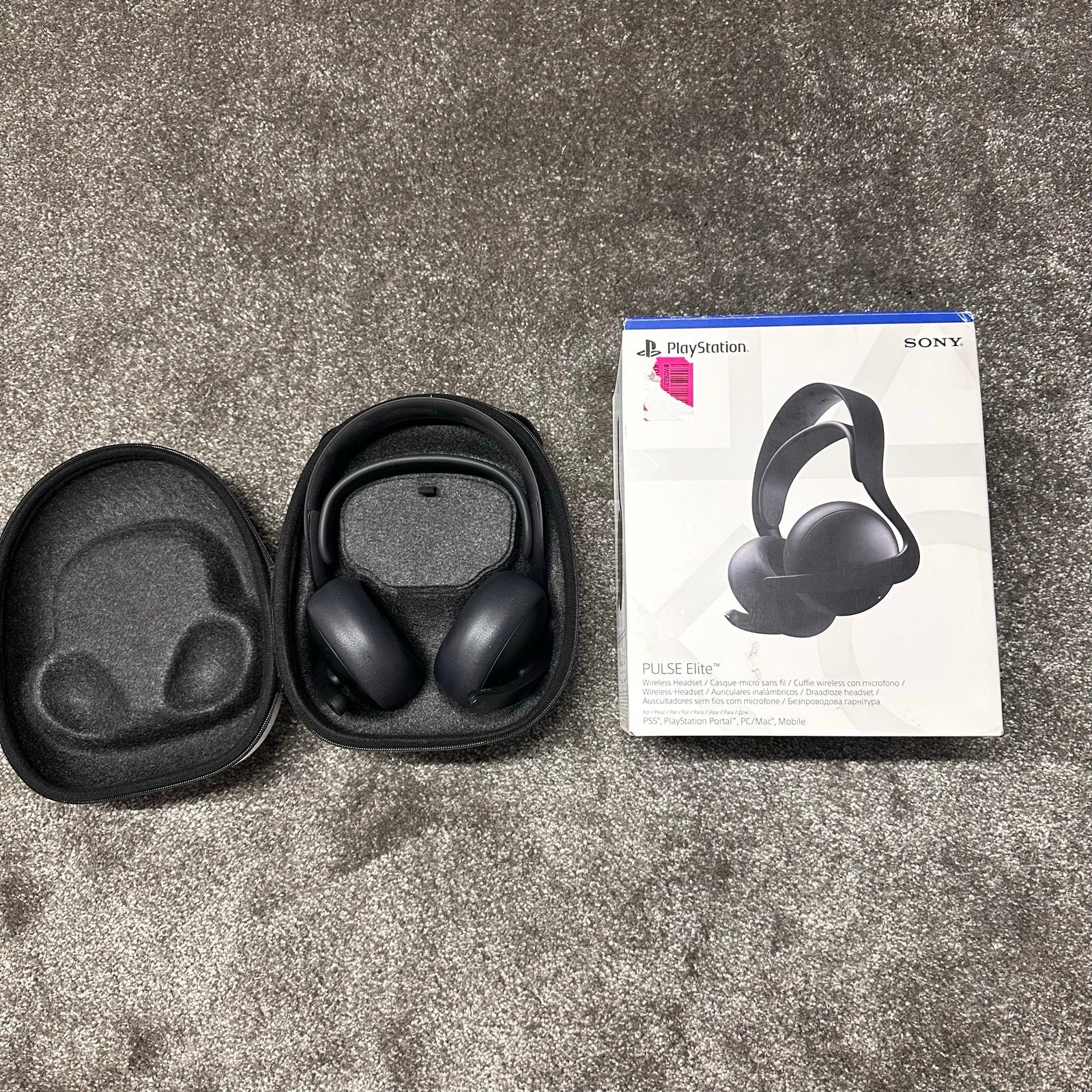 Sony PlayStation PULSE Elite Draadloze Headset, Audio, Tv en Foto, ., Ophalen of Verzenden, Sony, Sony