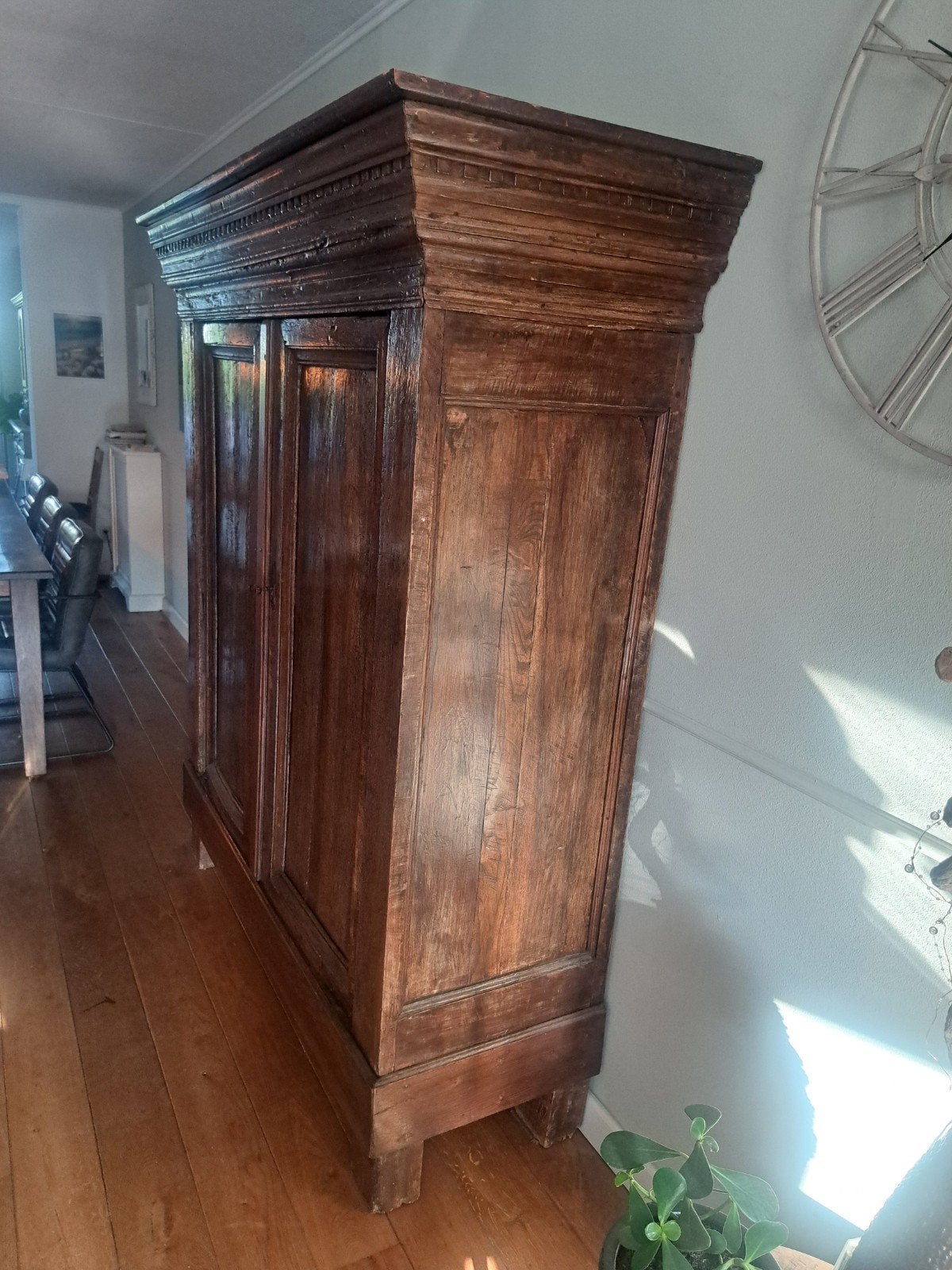 Antieke buffetkast - massief hout, Ophalen