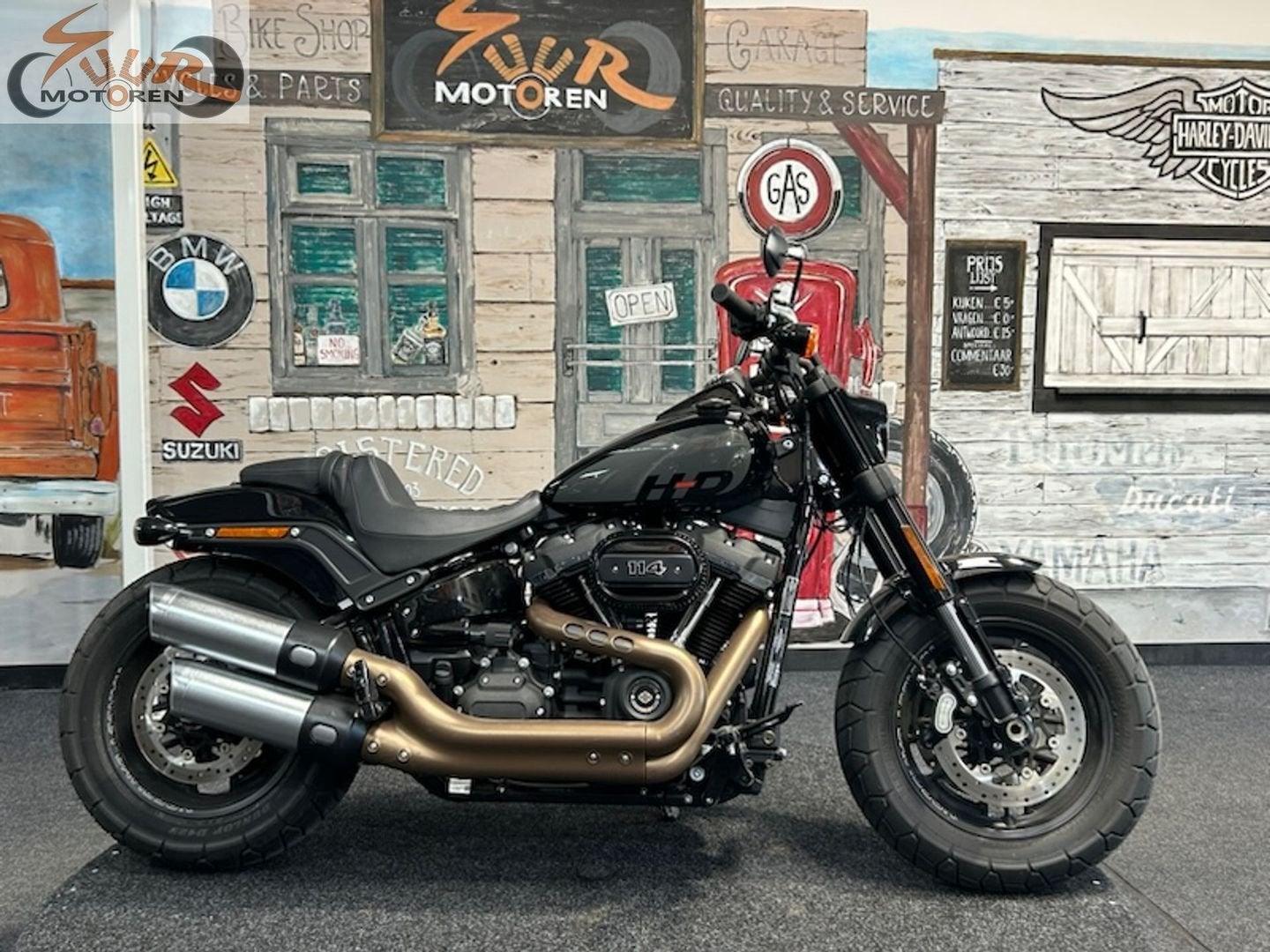 HARLEY-DAVIDSON FAT BOB 114 FXFBS (bj 2024) 1,173 km, Motoren, Motoren | Harley-Davidson, HARLEY-DAVIDSON, Bedrijf, Onbekend, Meer dan 35 kW