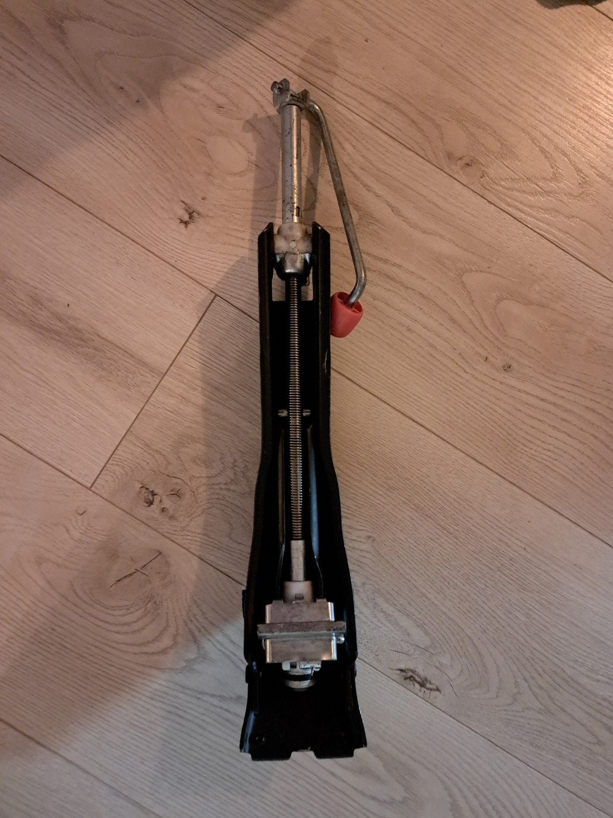 caravan krik 800 kg, Ophalen
