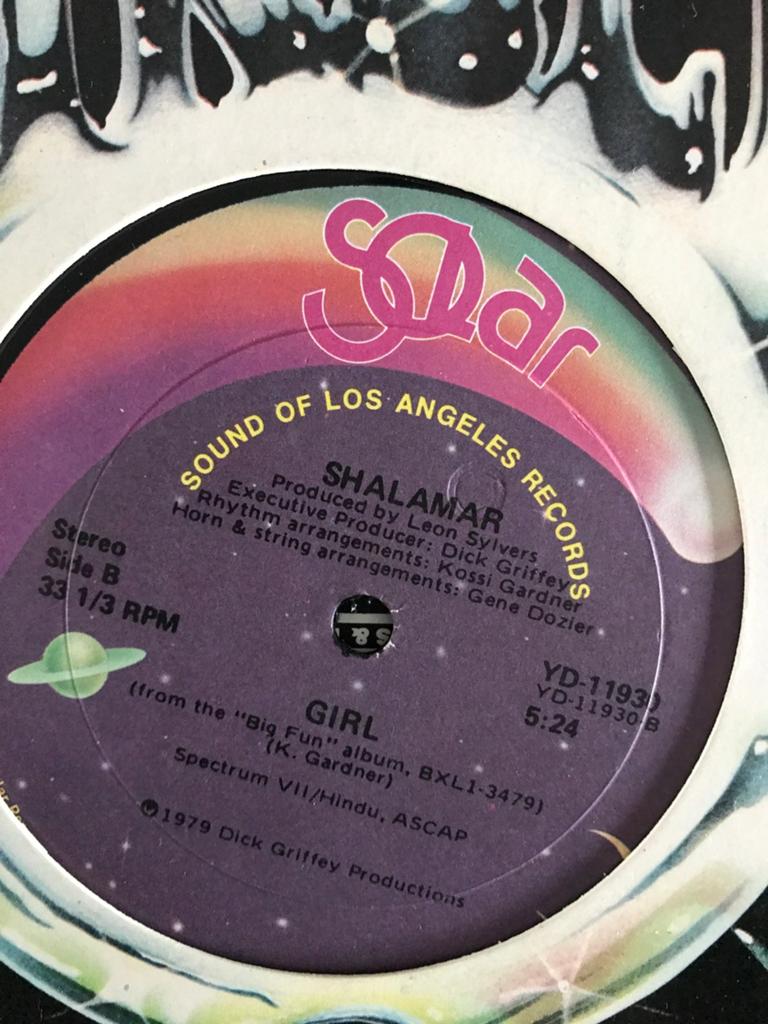 Vinyl Maxi single Shalamar Right in the socket, Ophalen of Verzenden, Zo goed als nieuw