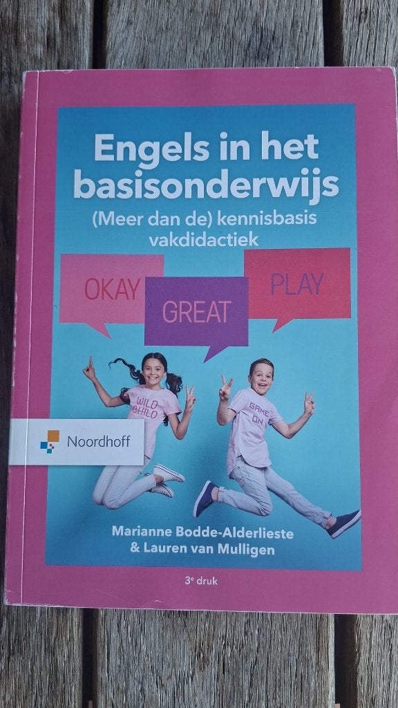 PABO Engels in het basisonderwijs ISBN 9789001299293, Boeken, Ophalen of Verzenden, Alpha, Zo goed als nieuw, HBO