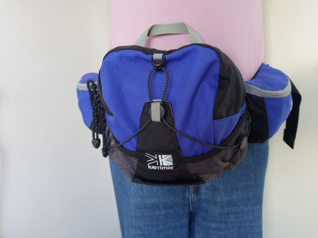 Heuptas, merk Karrimor, blauw, Ophalen of Verzenden, Zo goed als nieuw