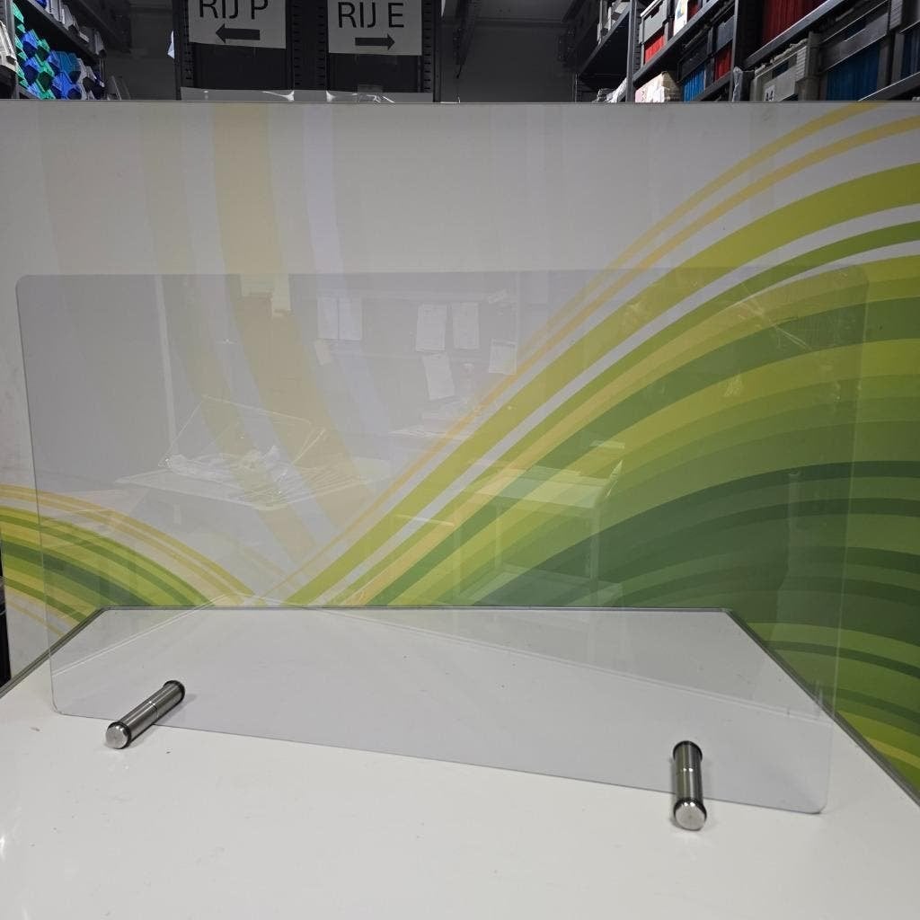 transparant spatscherm / plexiglas scherm kuchscherm, Ophalen, Gebruikt