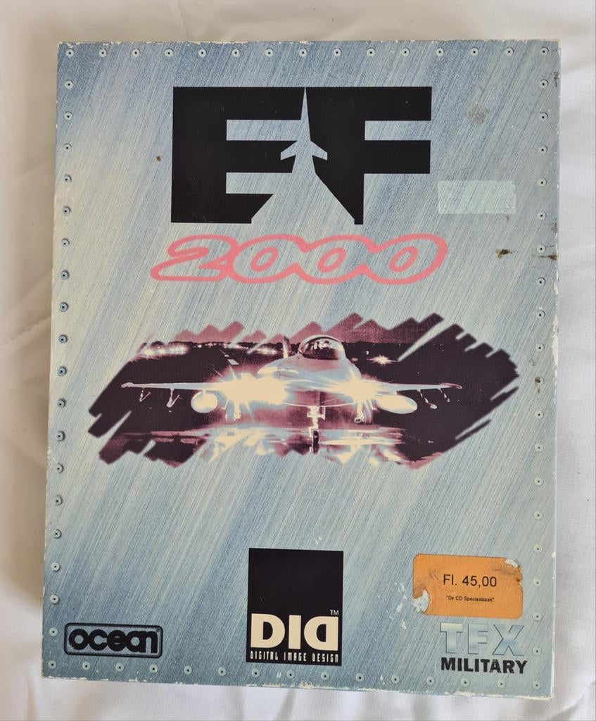 EF2000 compleet in doos 1994 GAME CDROM Ocean Military, Ophalen of Verzenden, Gebruikt