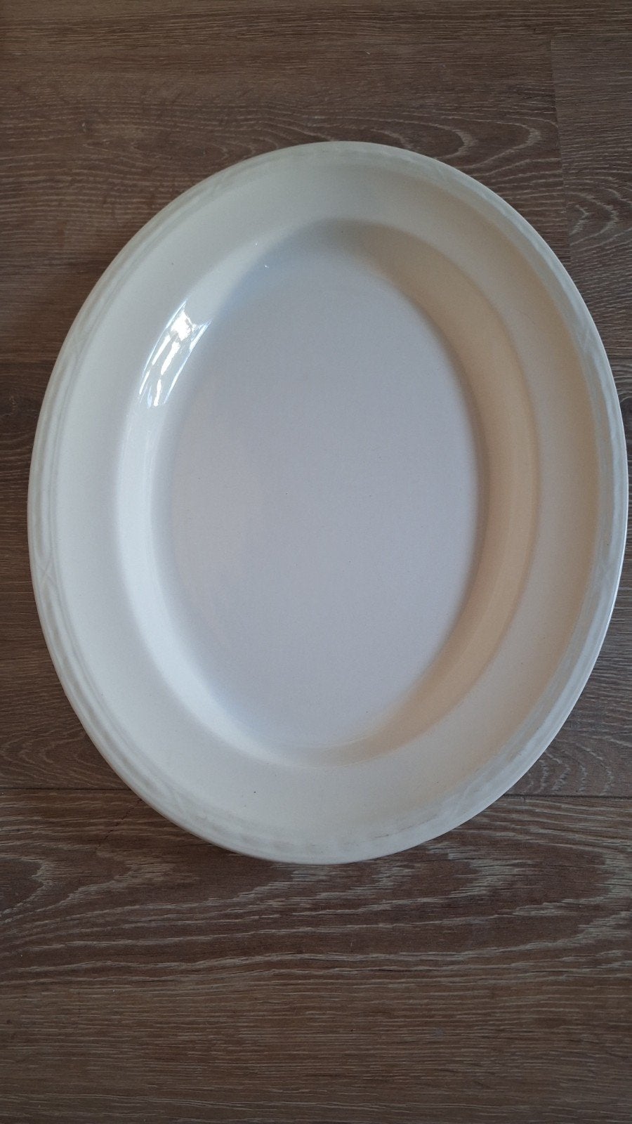 Sphinx grote witte schaal wit antiek servies, Ophalen