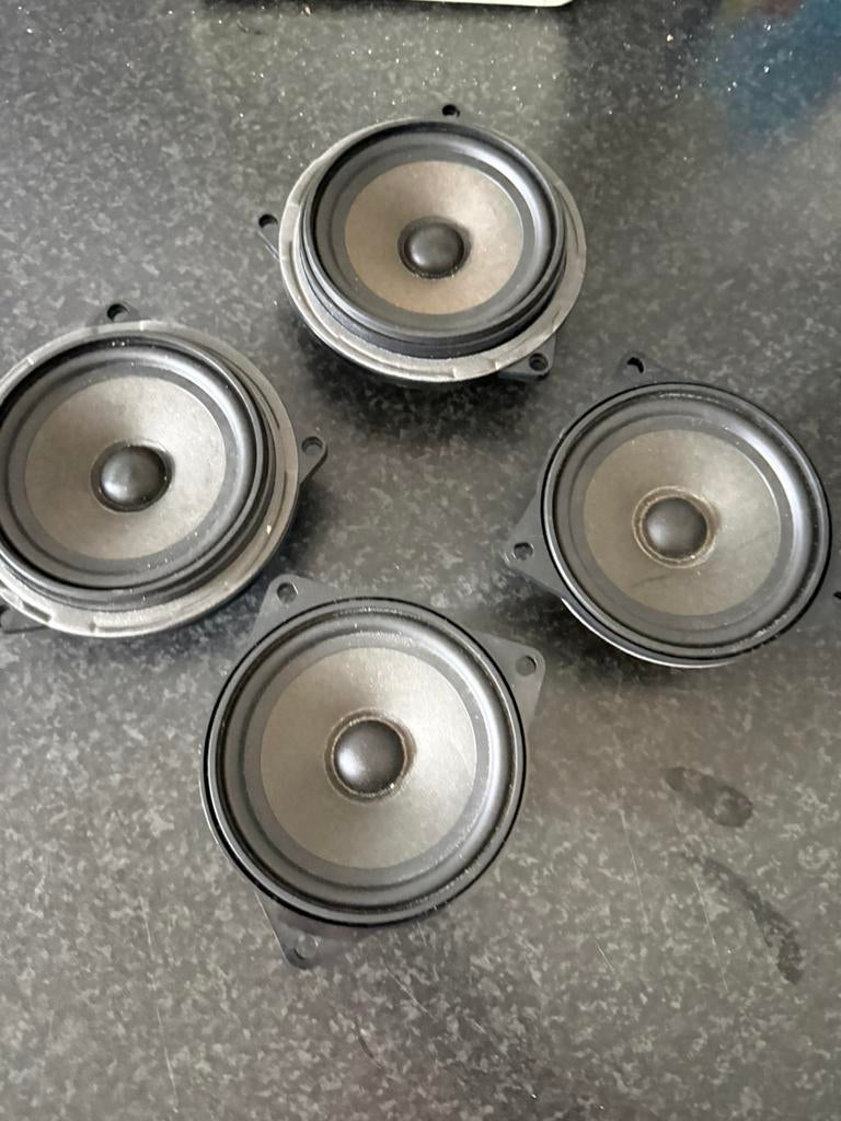 Originele BMW speakers set – 4 stuks – OEM 4Ω, Auto diversen, Autospeakers, Zo goed als nieuw, Ophalen of Verzenden