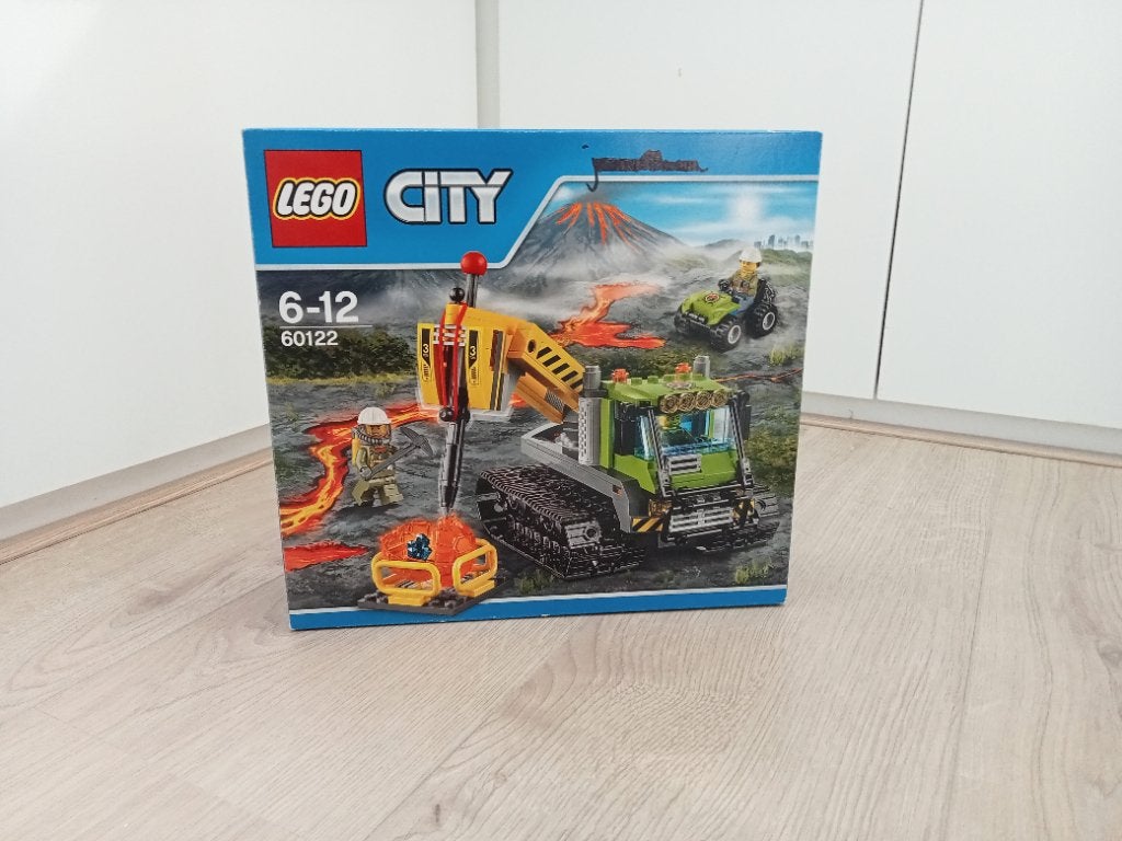 Lego Vulkaan Crawler, City, Inclusief instructies, Lego, Ophalen of Verzenden