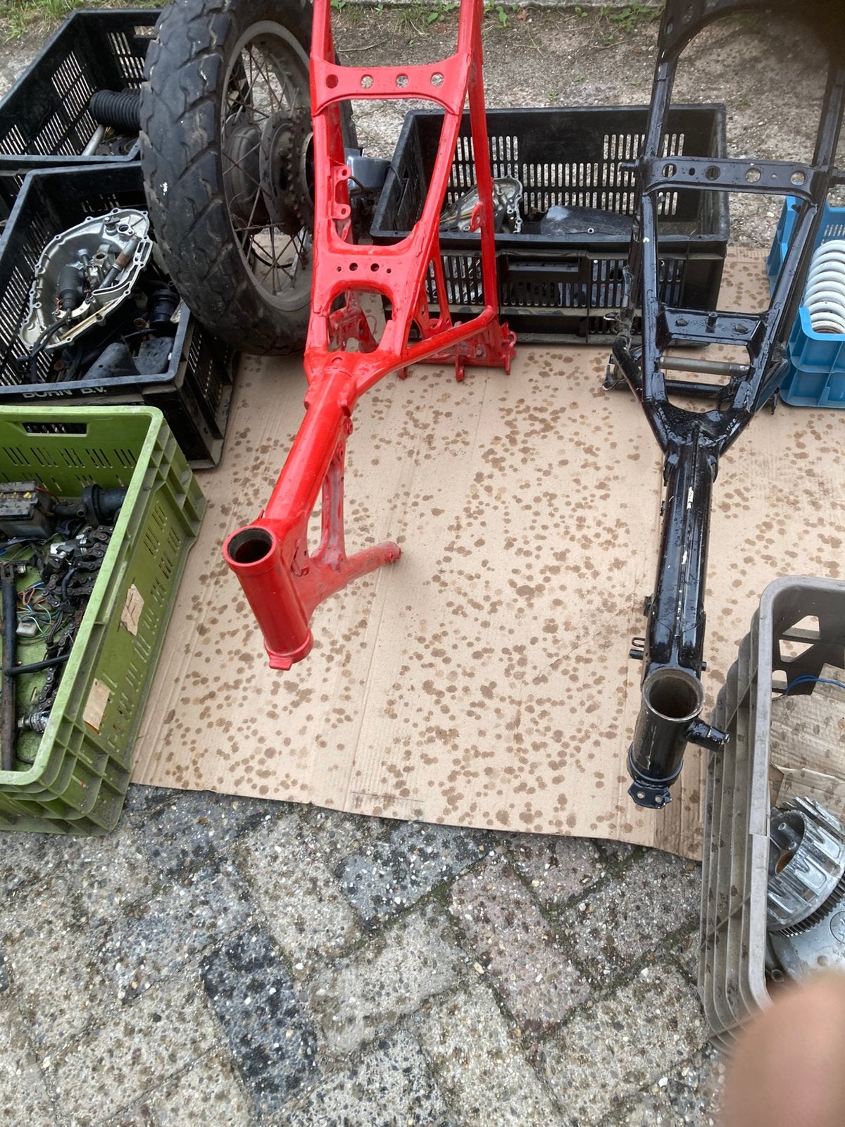 Honda xr xl onderdelen, Ophalen, Gebruikt