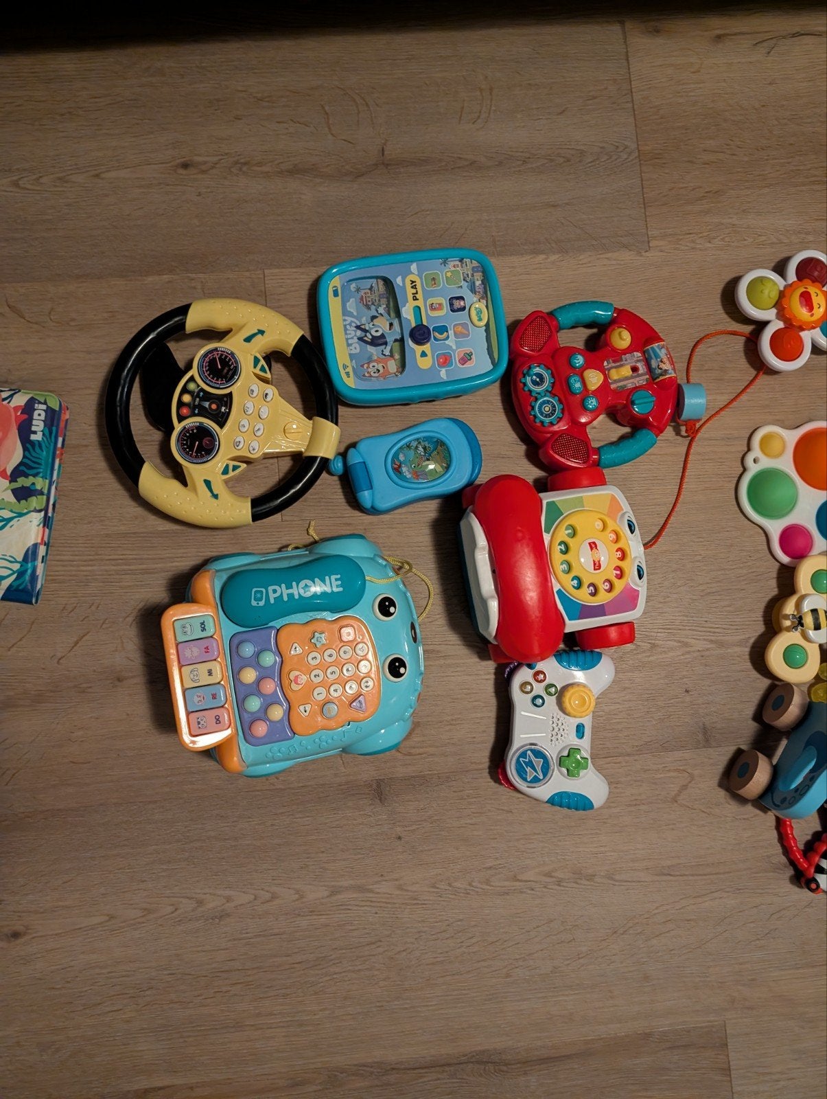 Diverse baby- en peuterspeelgoed set, Ophalen of Verzenden, Gebruikt, Overige typen, Met licht