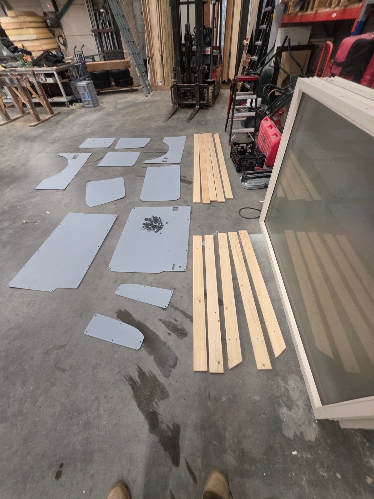 Complete set interieurpanelen voor t6.1 L2, Ophalen, Nieuw, Voor, Universele onderdelen
