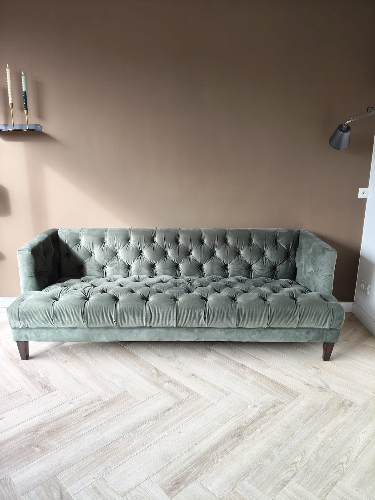 Eleonora voque bank, Huis en Inrichting, Ophalen, Gebruikt, Driepersoons, 75 tot 100 cm