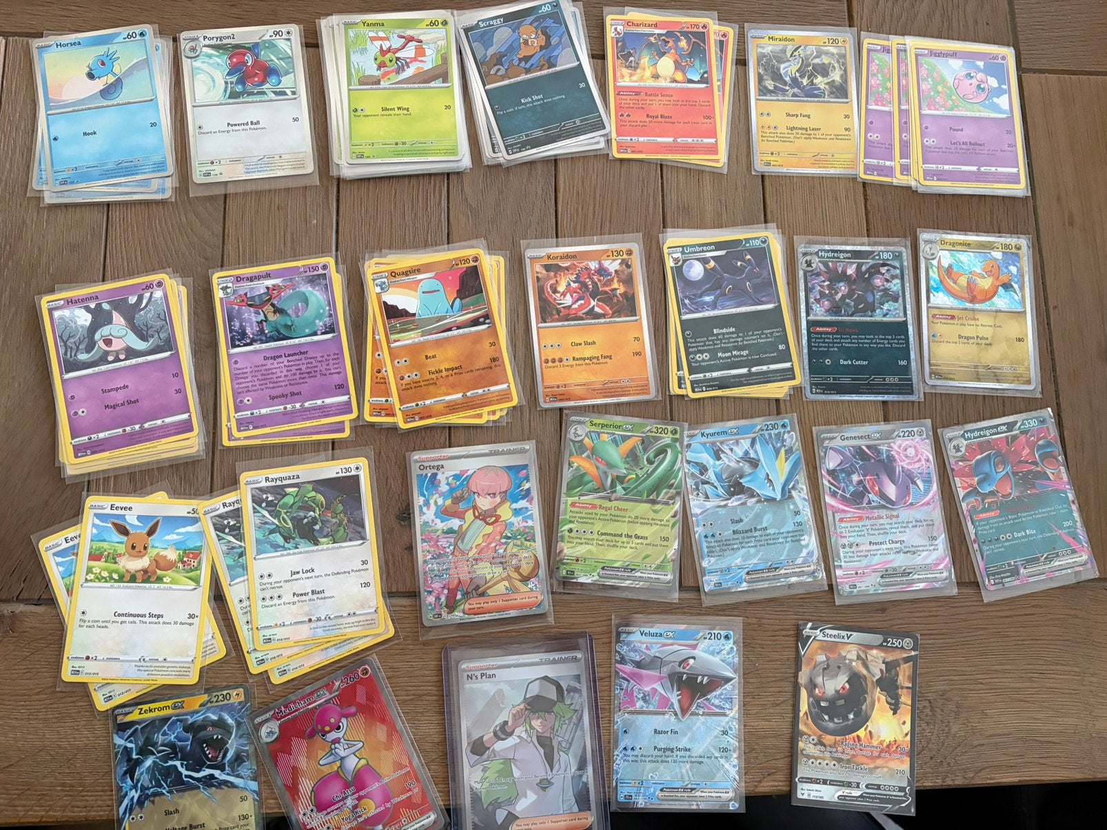 Pokemon kaarten (diverse), Ophalen of Verzenden, Zo goed als nieuw, Meerdere kaarten, Foil