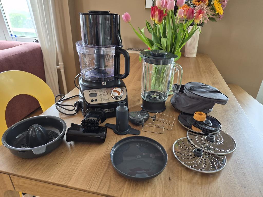 Kenwood FDM72.990BK Foodprocessor, Witgoed en Apparatuur, Keukenmixers, 3 snelheden of meer, Ophalen of Verzenden, Zo goed als nieuw