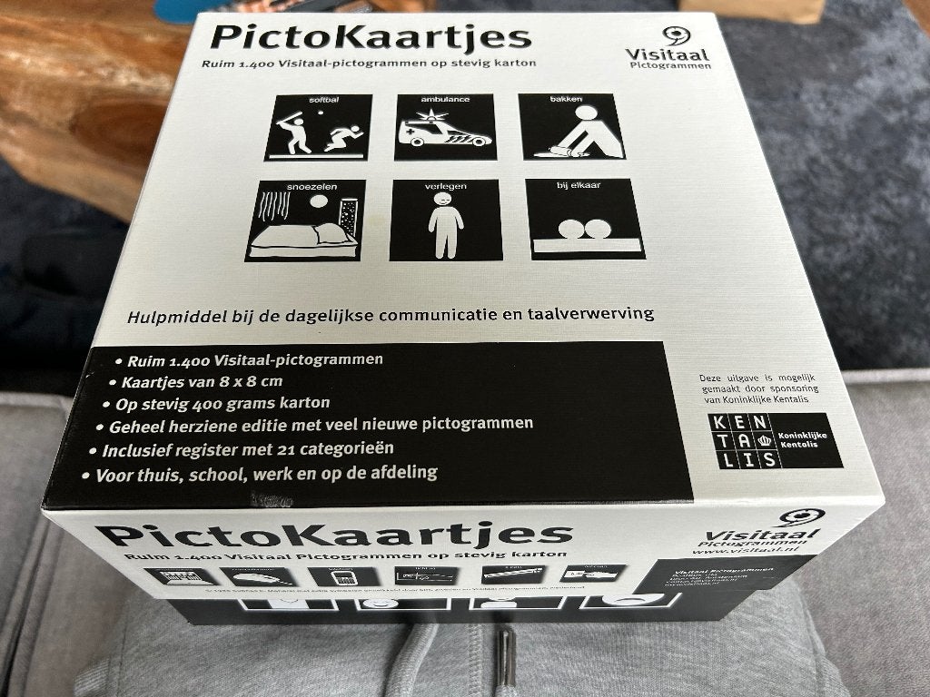 pictokaartjes, Ophalen, Zo goed als nieuw