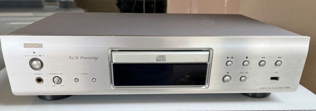 Denon DCD-710AE Cd speler met afstandsbediening, Ophalen of Verzenden