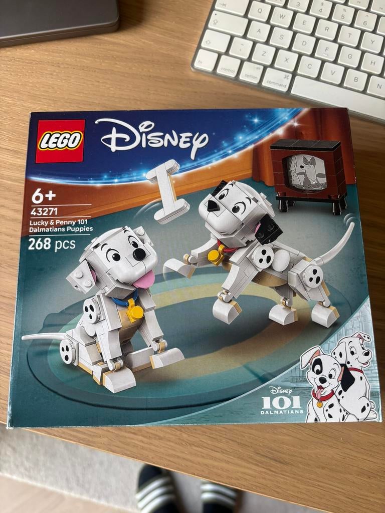 LEGO Disney 43271 Lucky & Penny 101 Dalmatians Puppies Nieuw, Ophalen of Verzenden, Nieuw, Lego, Disney