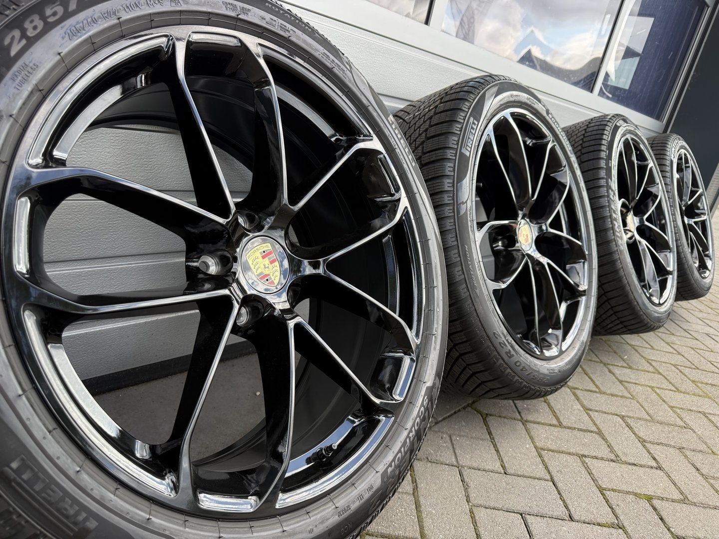22 inch Porsche Cayenne S 9Y E-Hybrid Turbo GT Coupe velgen, Auto-onderdelen, -, -, Banden en Velgen, Nieuw