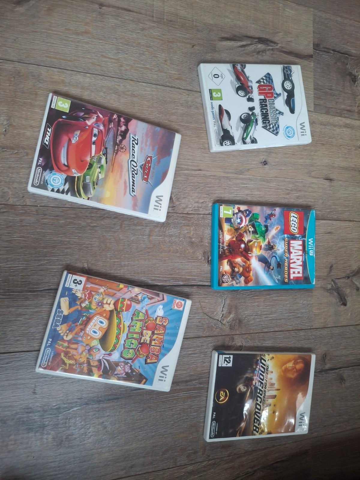 Mooie set van 5 Nintendo Wii Games, Ophalen, Plaatje