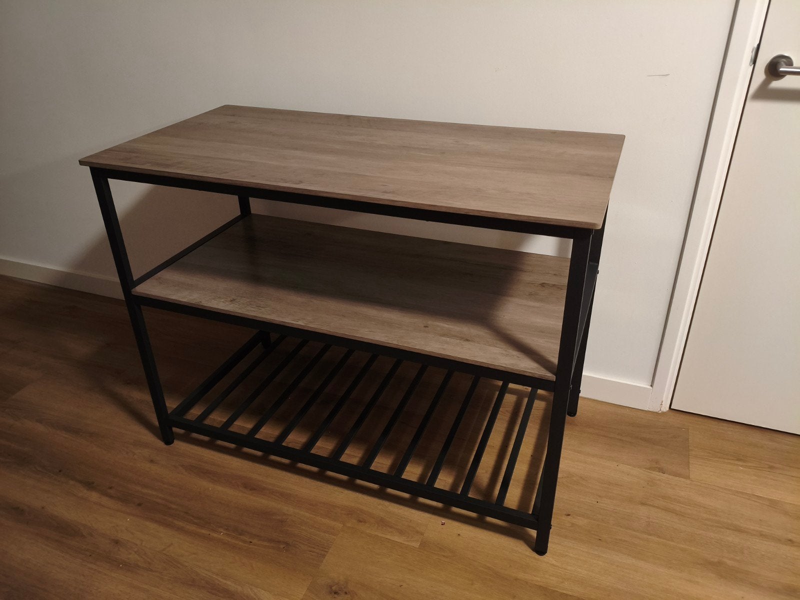 Kitchen Island 90x120cm Worktop, Ophalen, 100 tot 150 cm, Zo goed als nieuw, Metaal