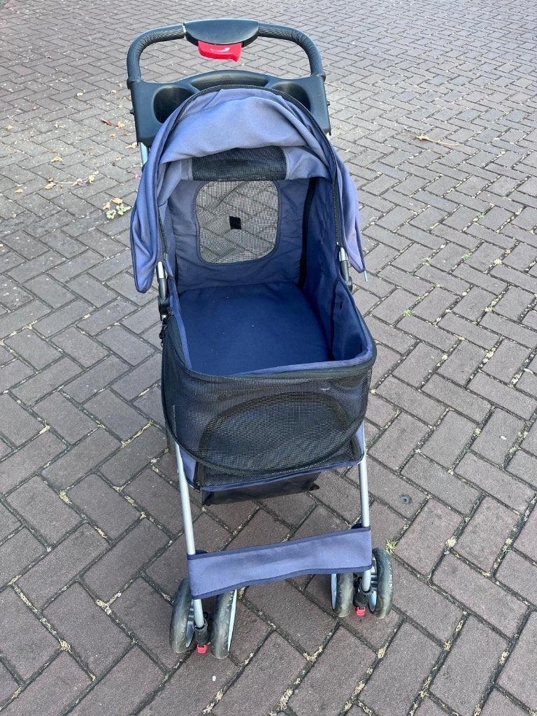 Hondenbuggy, Ophalen, Gebruikt, Hondenbuggy