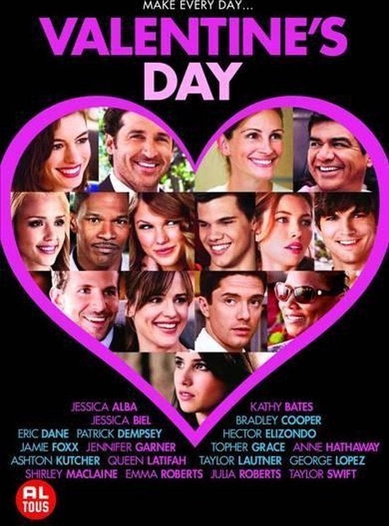 Valentine's Day DVD, Alle leeftijden, Verzenden, Zo goed als nieuw, Romantische komedie