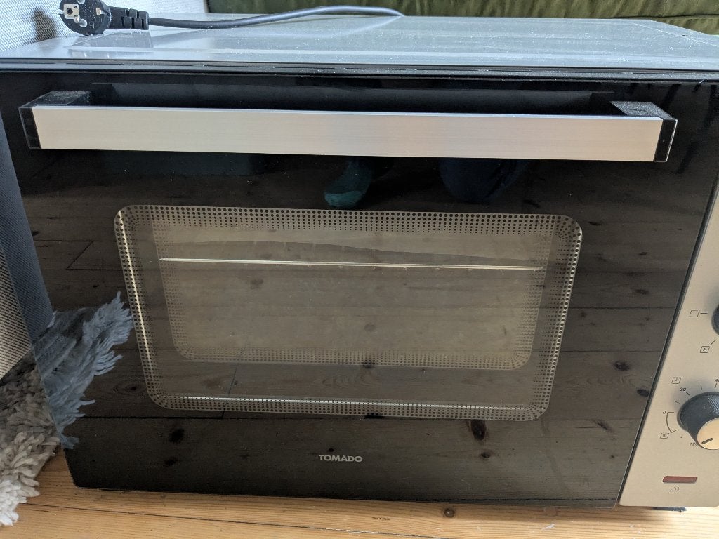 Vrijstaande heteluchtoven 60 liter (Tomado), Witgoed en Apparatuur, Ovens, Ophalen, Minder dan 45 cm, Overige merken, Hete lucht