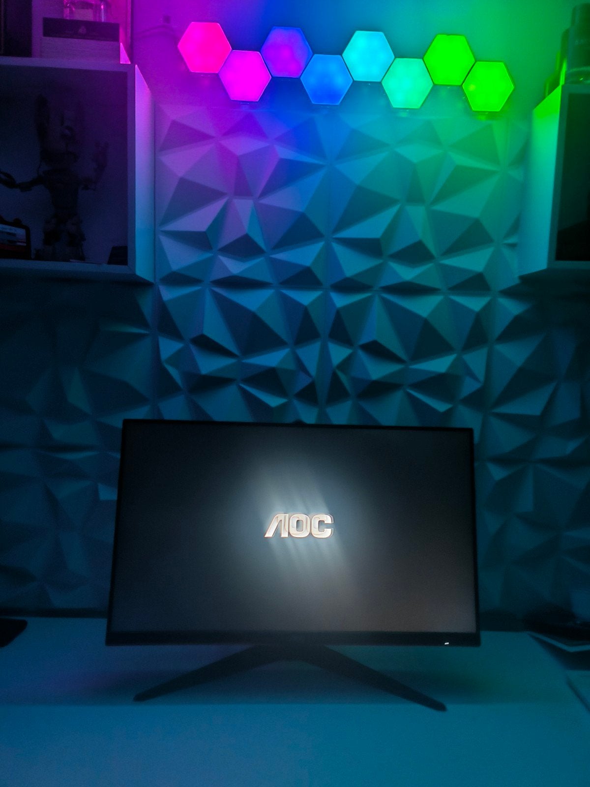 AOC Q24G2A/BK 24 inch Gaming Monitor 165Hz, Gaming, In hoogte verstelbaar, VA, Ophalen of Verzenden