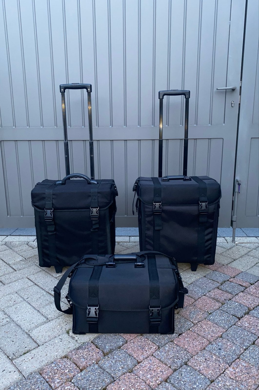 Professionele Trolleys, Ophalen of Verzenden, Zo goed als nieuw, Zwart, Softcase