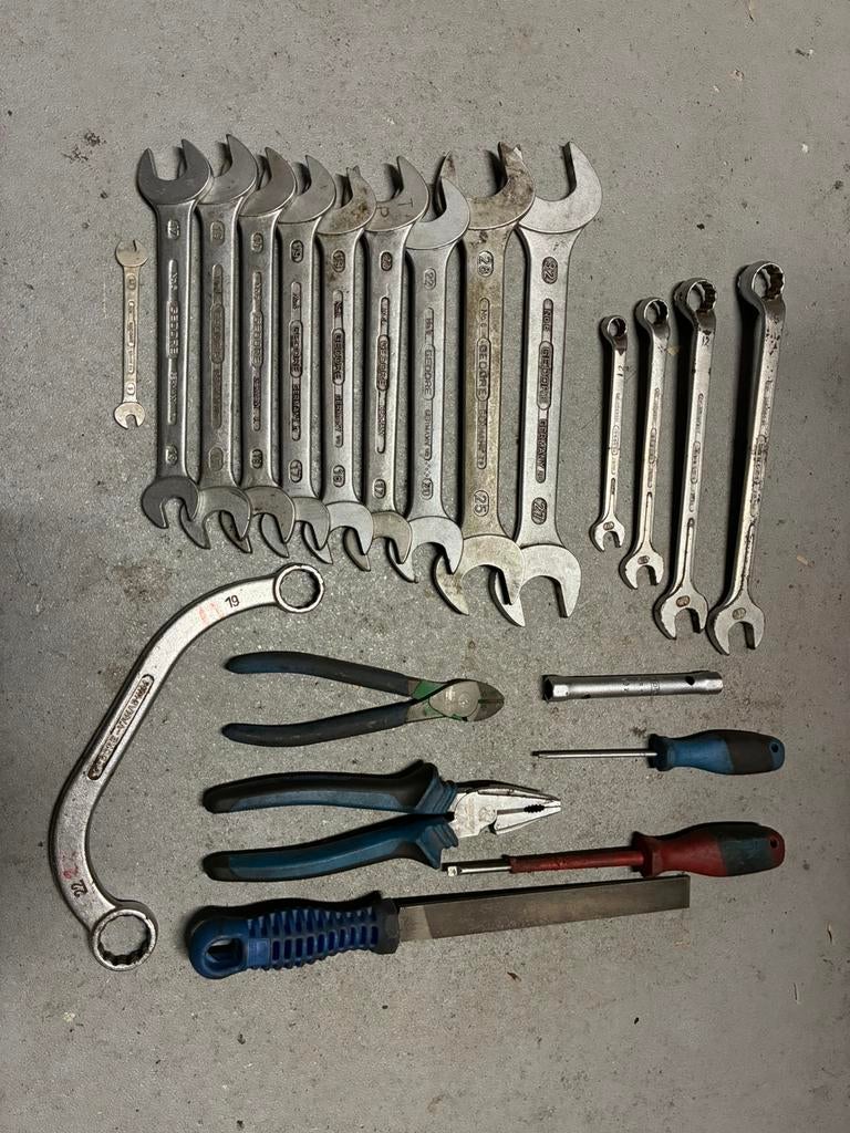 Gedore handgereedschap diverse 21 stuks, Ophalen of Verzenden, Gebruikt