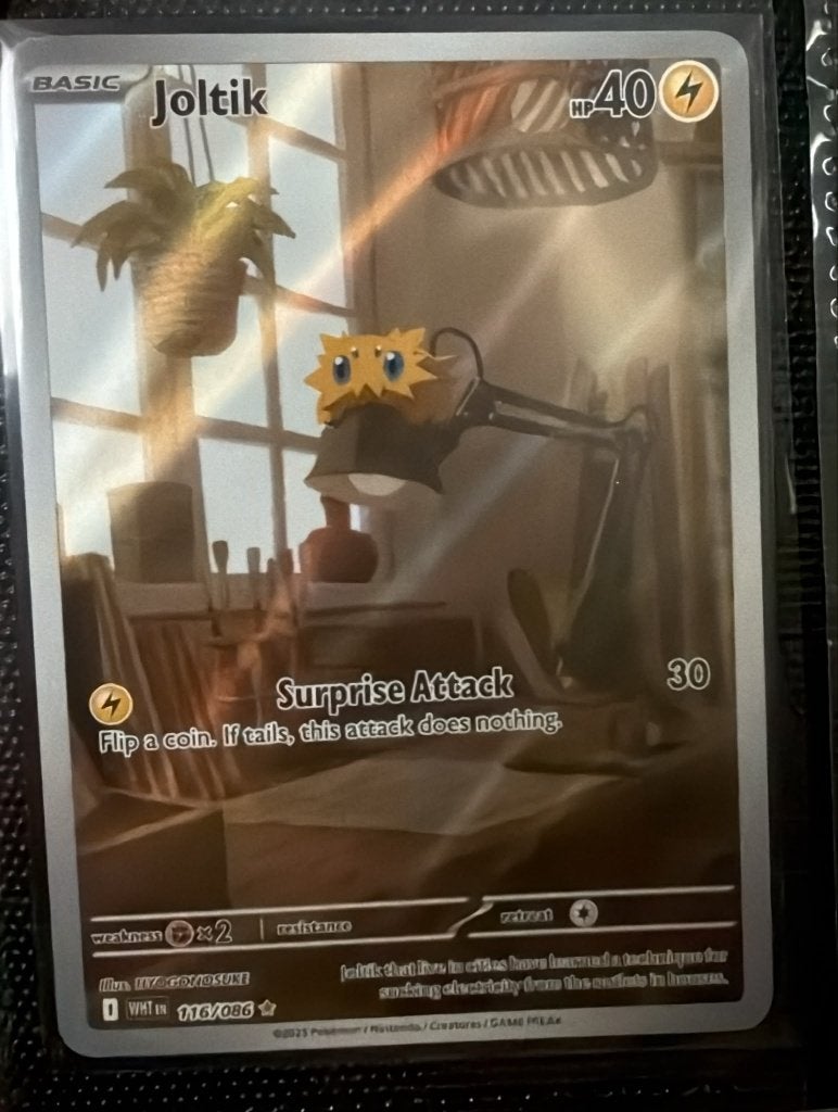 Joltik 116/086, Ophalen of Verzenden, Nieuw, Losse kaart, Foil
