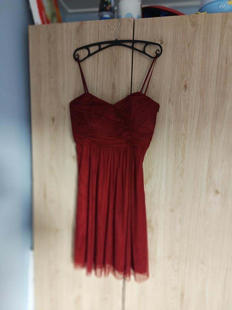 Esprit avondjurk maat 38, ook strapless te dragen, Maat 38/40 (M), Galajurk, Ophalen of Verzenden, Zo goed als nieuw