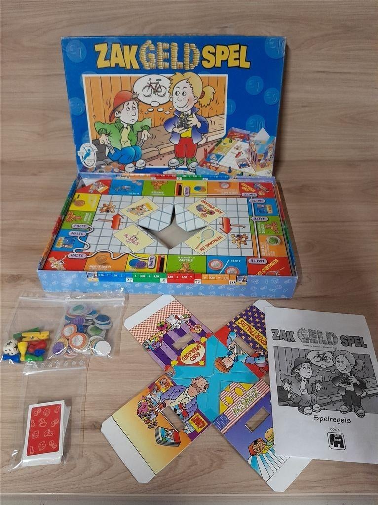 zakgeldspel leerzaam spel [s1171], Hobby en Vrije tijd, Verzenden, Zo goed als nieuw