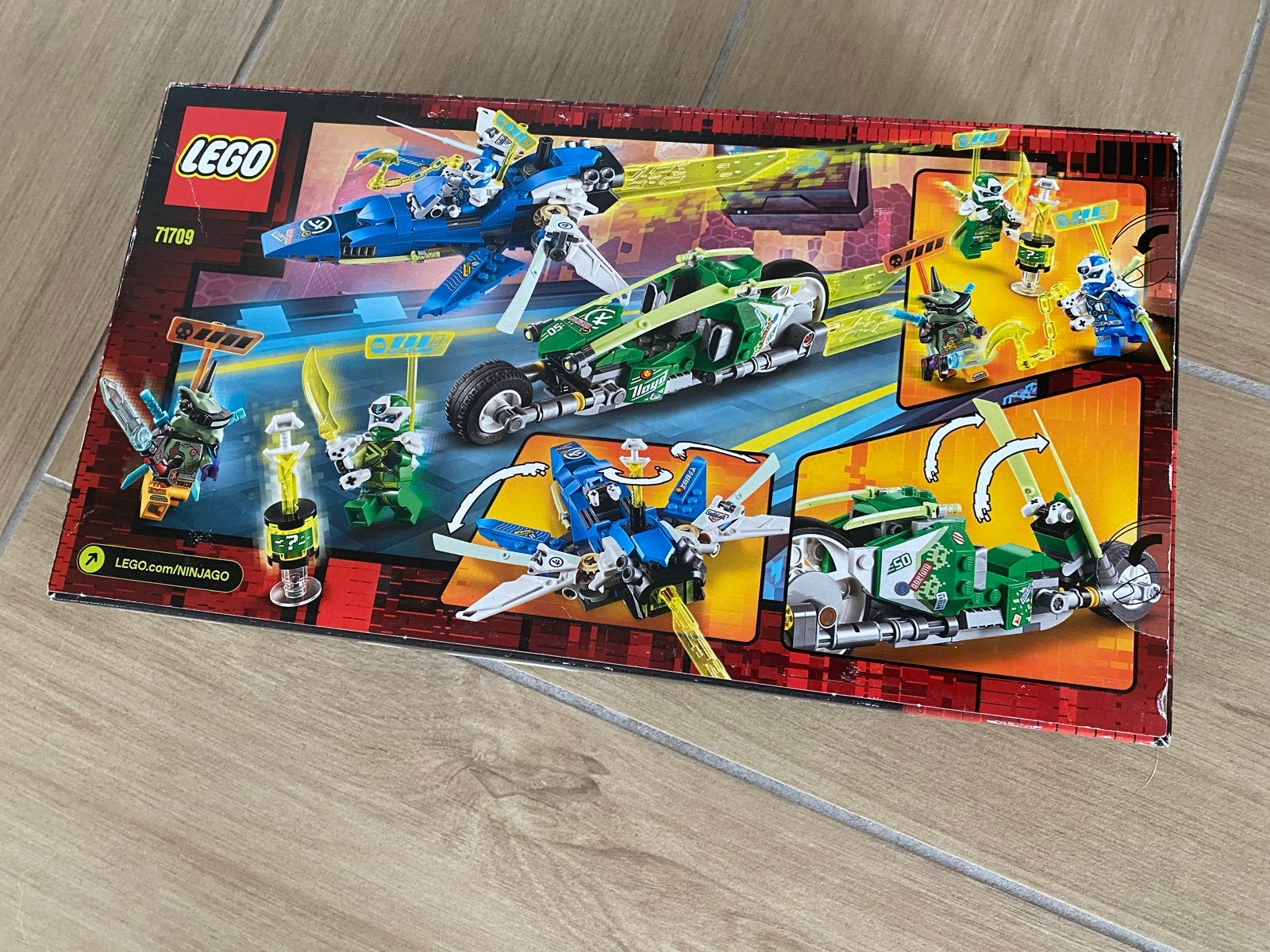 LEGO Ninjago 71709 Jay & Lloyd's Velocity Racers NIEUW, Ophalen, Nieuw