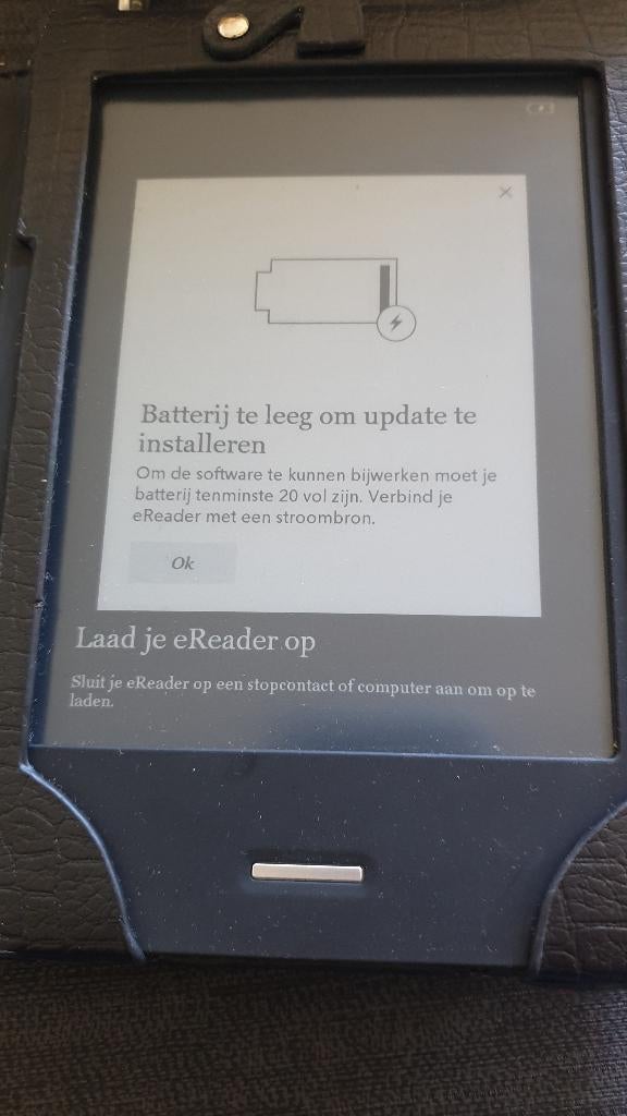 E reader, Ophalen, Zo goed als nieuw