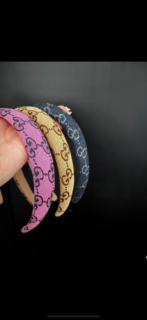Gucci haarbanden meerkleurig, Ophalen of Verzenden, Zo goed als nieuw, Beige