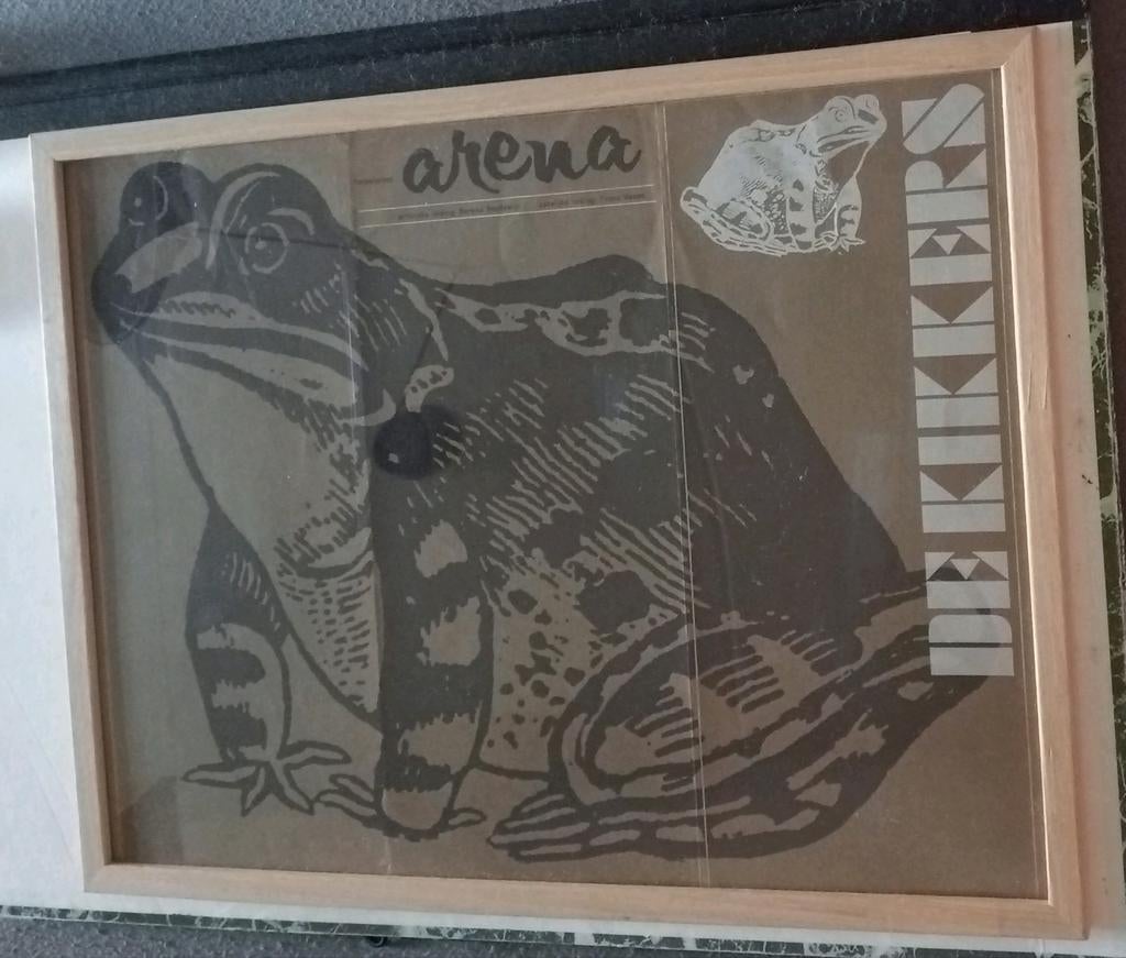Litho Theatergezelschap Arena De Kikkers Berend Boudewijn, Ophalen of Verzenden