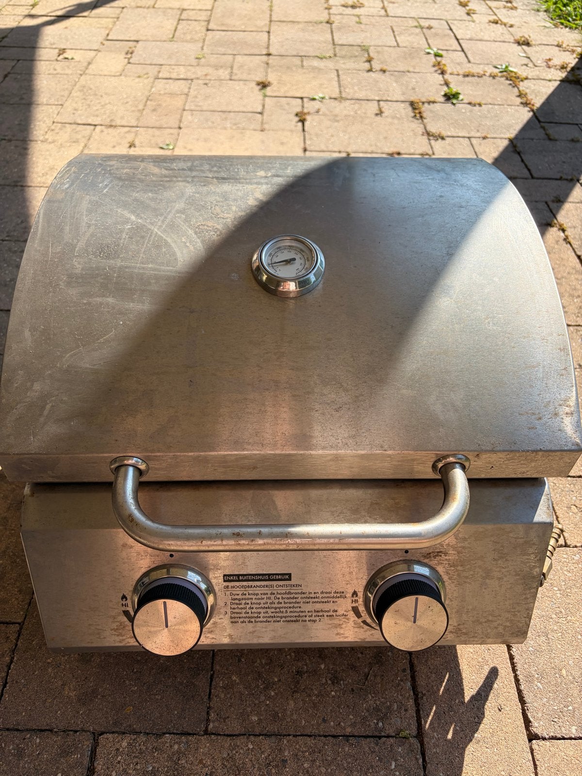 Compacte Tarrington House Gasbarbecue met Thermometer, Ophalen, Gebruikt