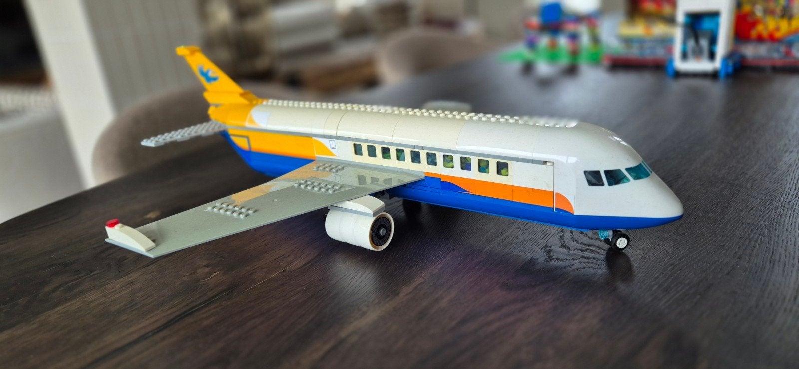 Lego city vliegtuig (60262) met passagiers en bagage, Ophalen, Gebruikt