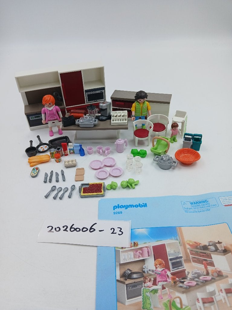 Playmobil City Life Leefkeuken 9269, Gebruikt, Losse onderdelen, Overige typen, Ophalen of Verzenden