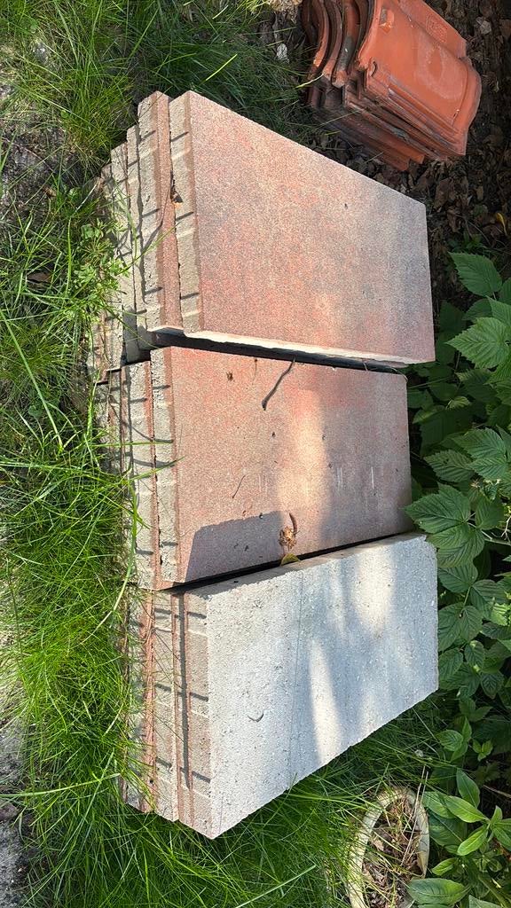 GRATIS 17 nieuwe betontegels 30x60 (3m2) - Redsun Smartton, Ophalen, Nieuw, Minder dan 5 m², Beton