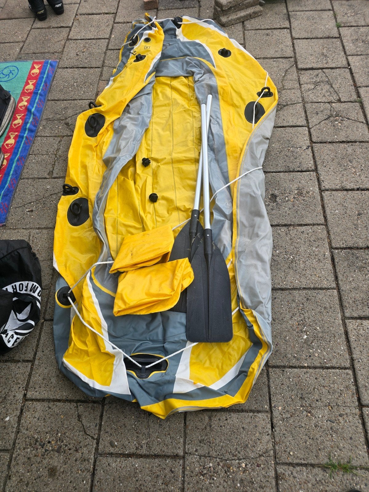 rubber opblaasboot, Ophalen of Verzenden, Twee personen, Overige typen