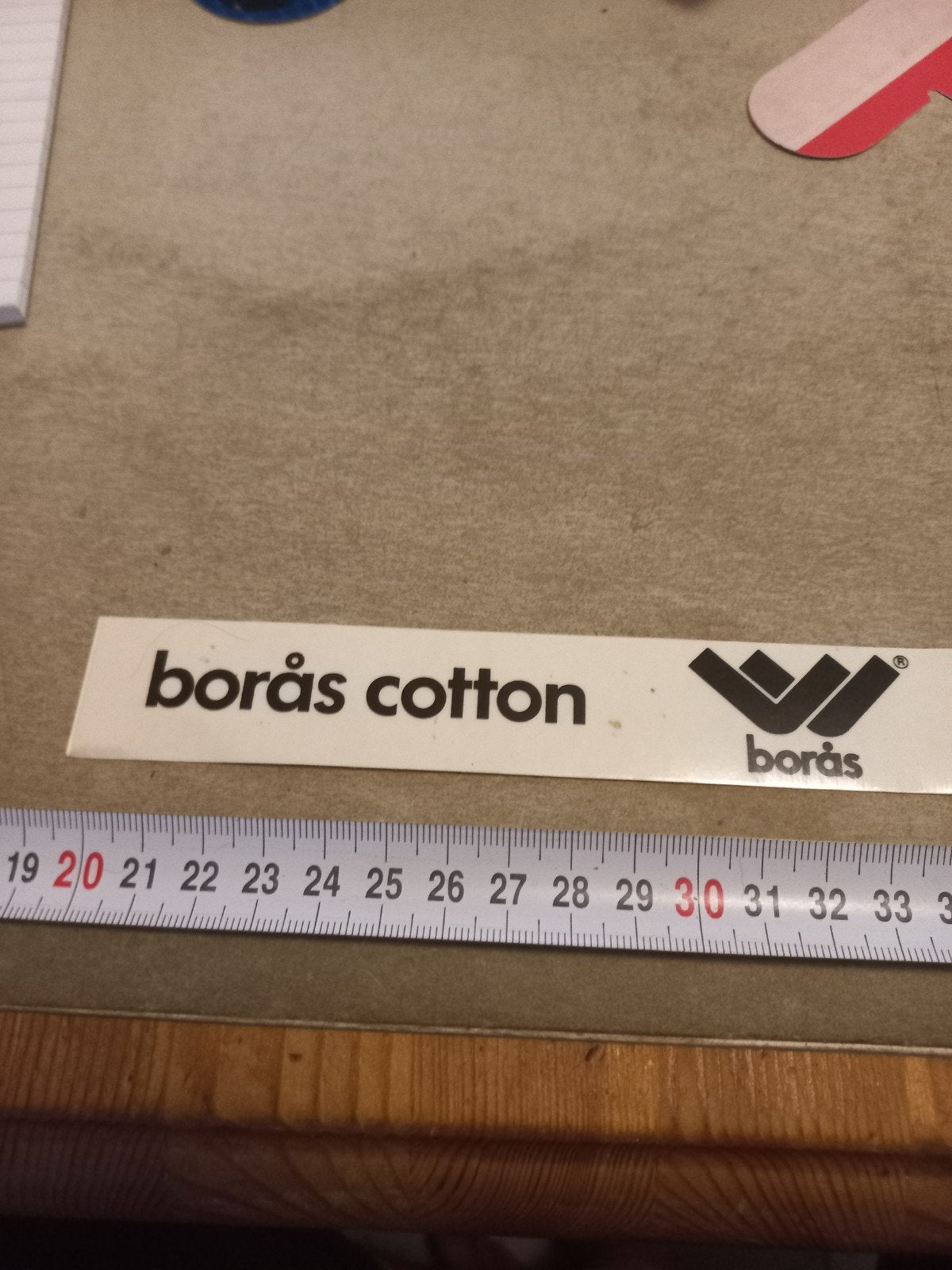 Borås Cotton  - Vintage textiel accessoire, Ophalen of Verzenden, Gebruikt