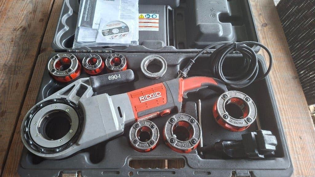 Ridgid 690-1 draadsnijtang draadsnijmachine draadsnijder., ,, Ophalen of Verzenden, Zo goed als nieuw, ,