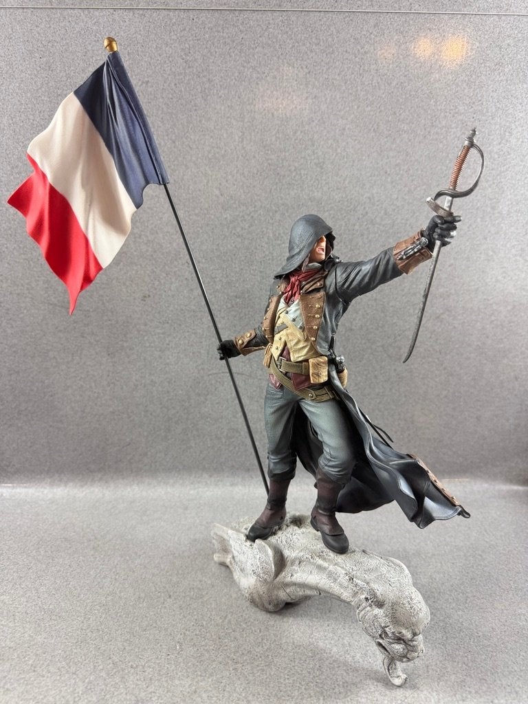 Arno Dorian Assassin's Creed Unity +vlag | Figure Figuur | 7, Ophalen of Verzenden, Gebruikt