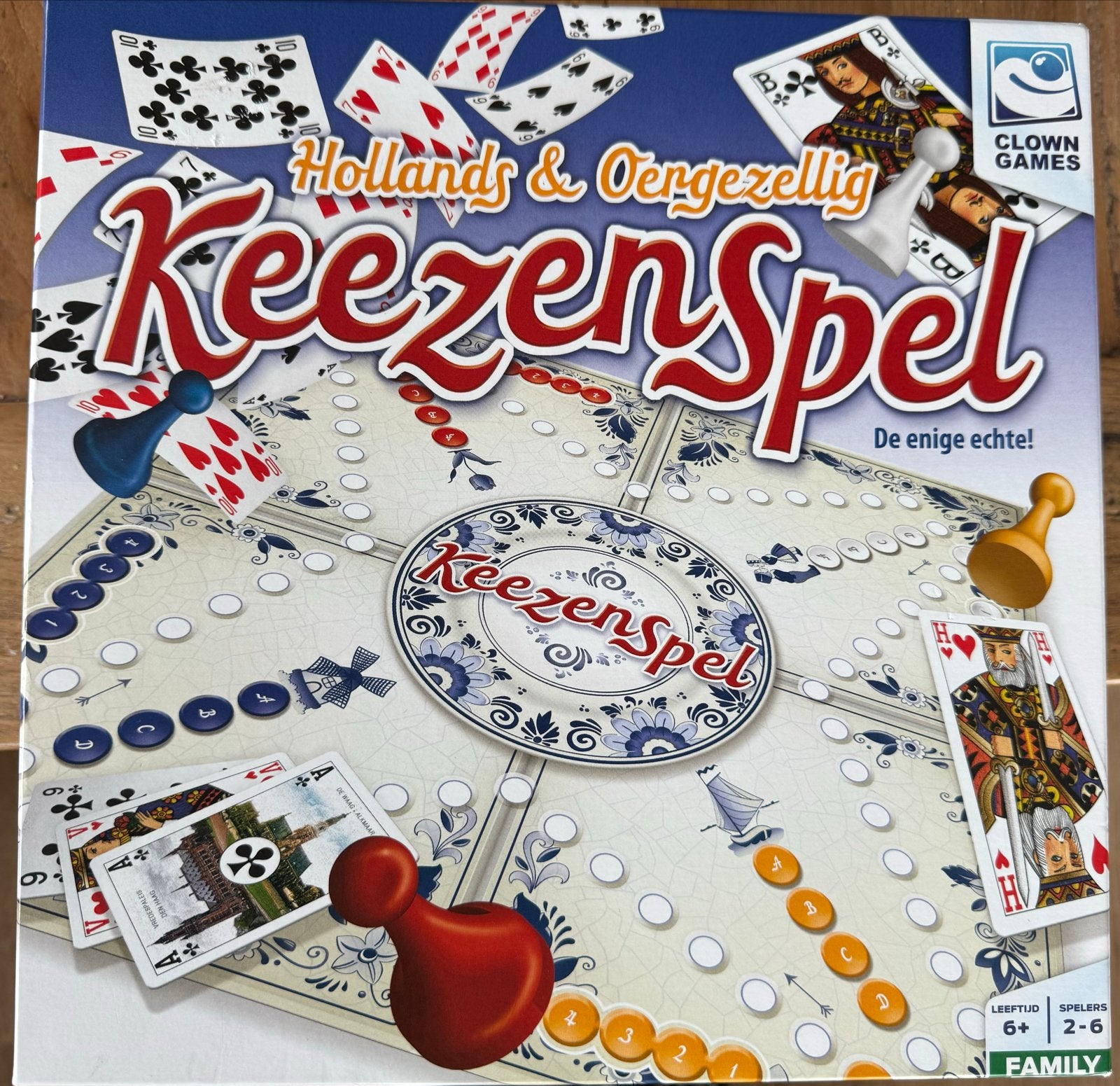 Keezenspel - De enige echte!, Vijf spelers of meer, Ophalen of Verzenden, Nieuw