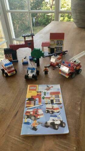 Lego City Brandweer en Politie Set met Instructies - 6164, Kinderen en Baby's, Speelgoed | Duplo en Lego, Lego, Ophalen of Verzenden