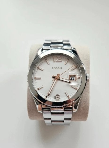 Fossil Horloge, Sieraden, Tassen en Uiterlijk, Staal, Gebruikt, Staal, Fossil