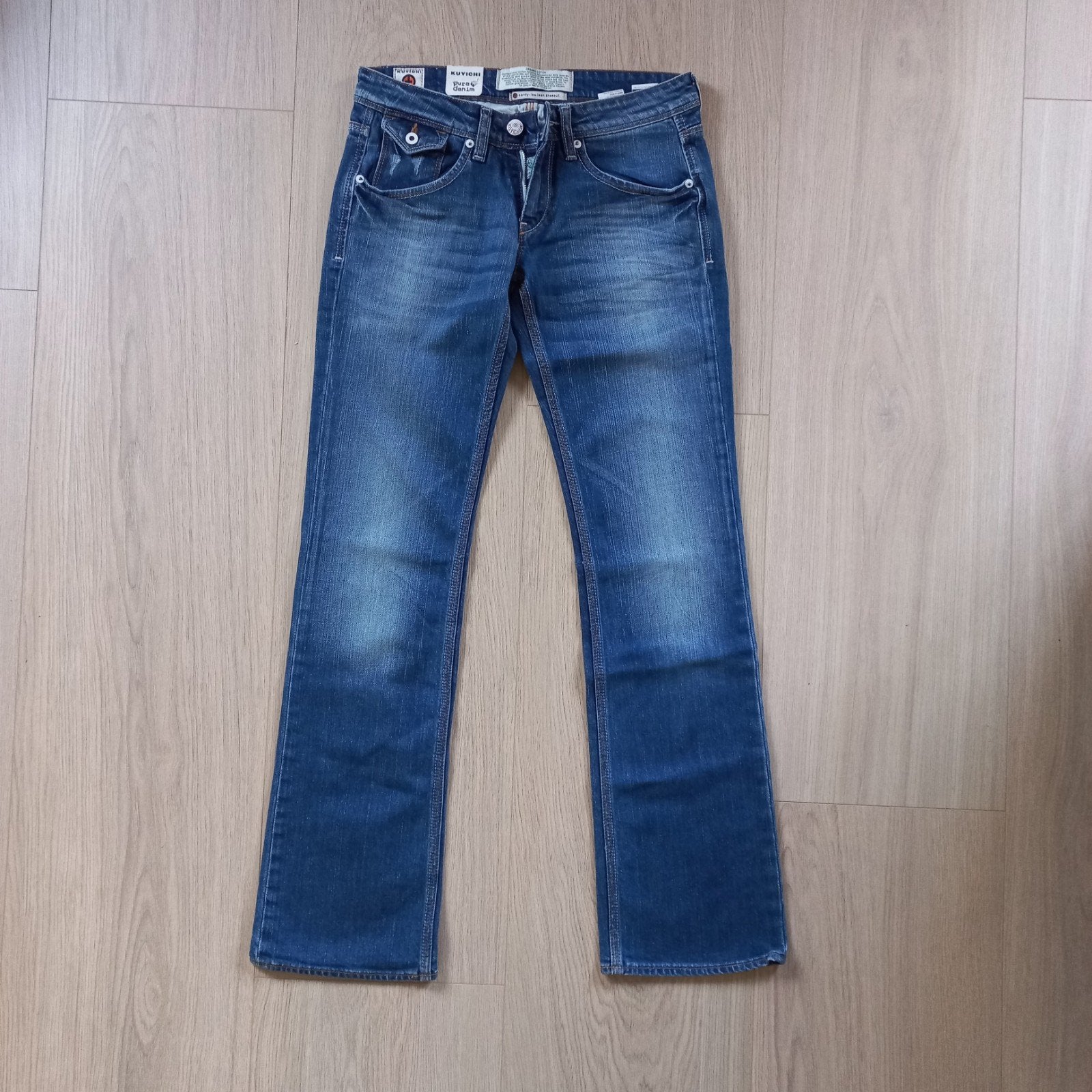 NIEUW Met kaartjes: damesjeans Kuyichi Candy jeans mt 28/32, Blauw, Nieuw, Ophalen of Verzenden, Kuyichi