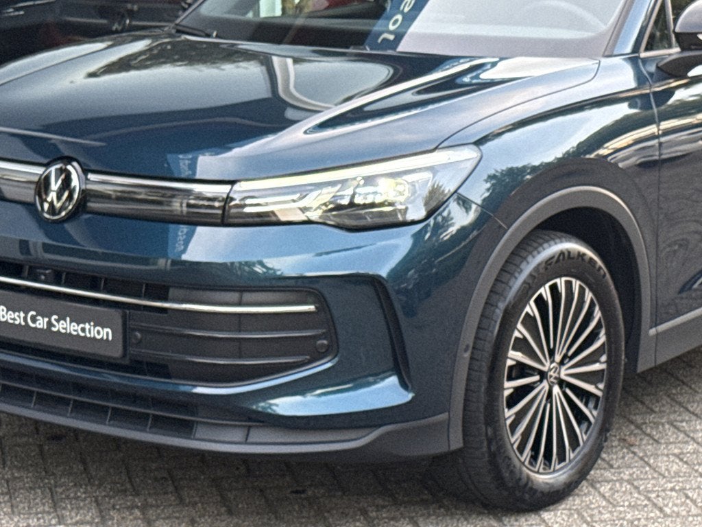 Volkswagen Tiguan 1.5 eTSI 150PK Goal Automaat - Nav | CarPl, 12 maanden, Stof, 4 cilinders, Blauw
